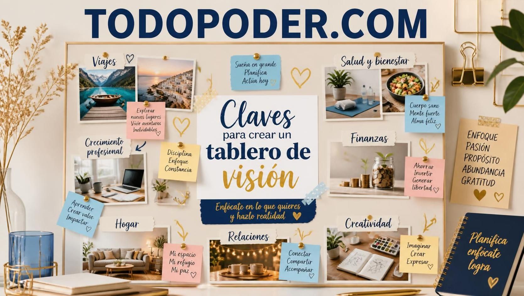 tablero de visión